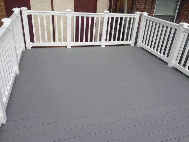 custom deck from composite